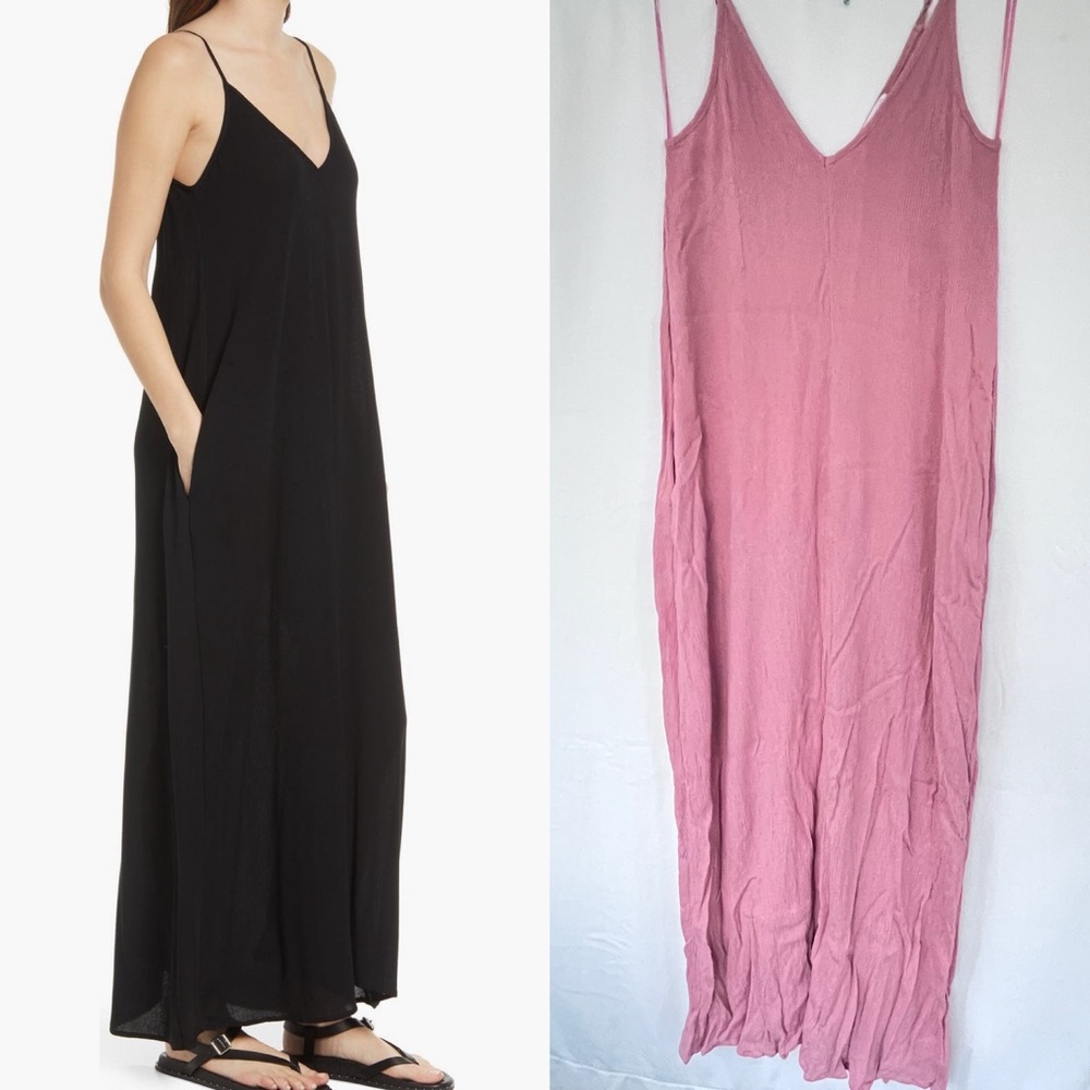 Treasure & Bond Favorite Dress in Dusty Rose Pink, Size Medium